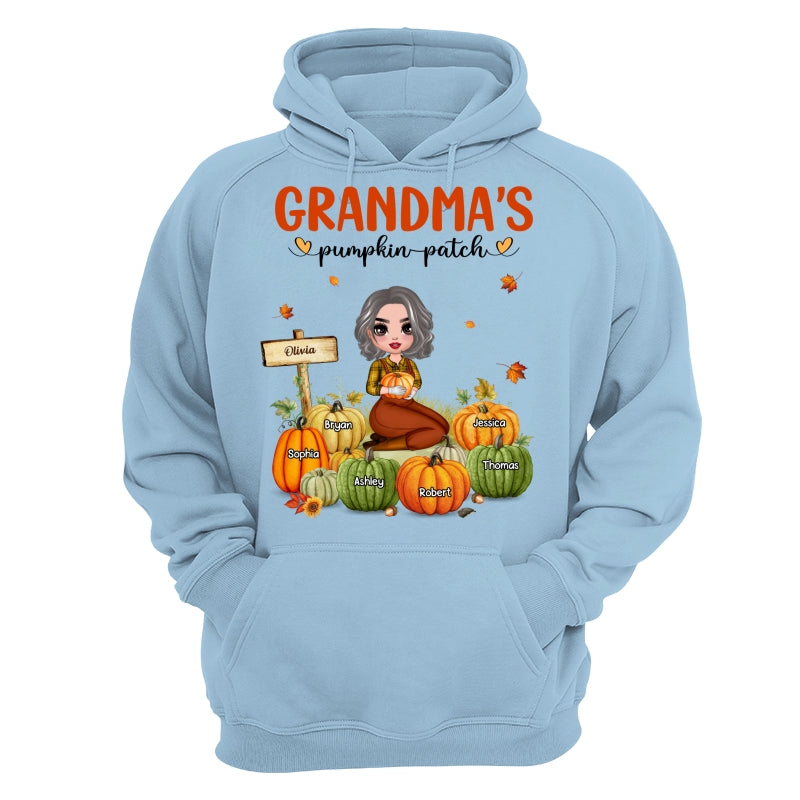 Grandma¡®s Pumpkin Patch Doll Woman Personalized Shirt