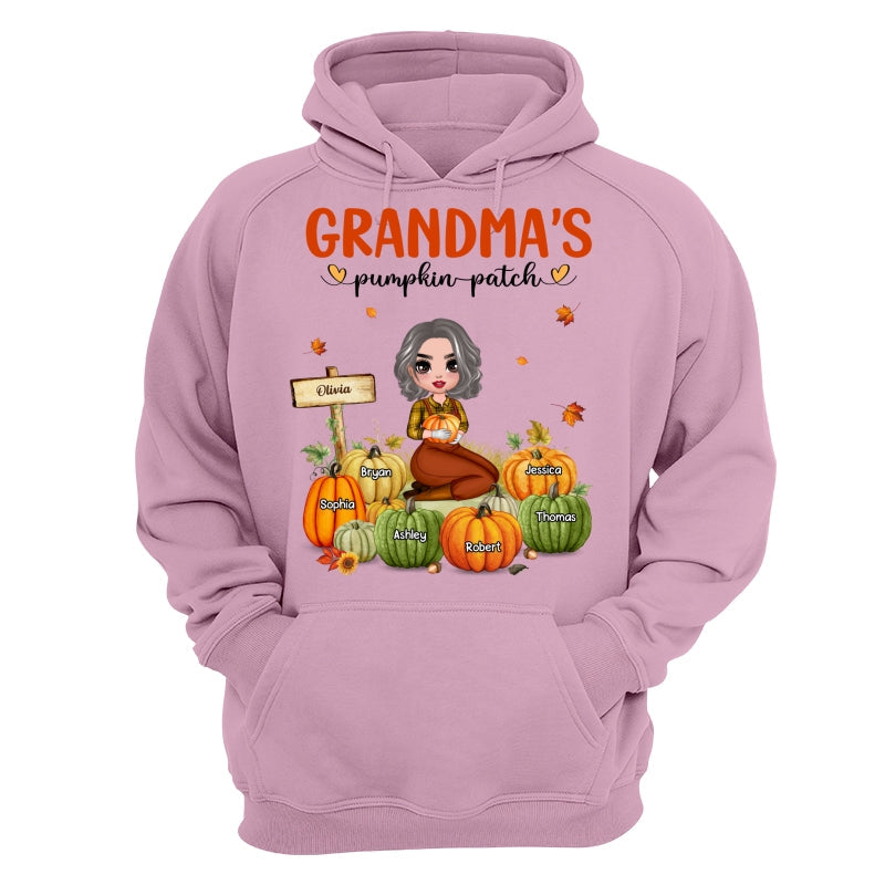 Grandma¡®s Pumpkin Patch Doll Woman Personalized Shirt