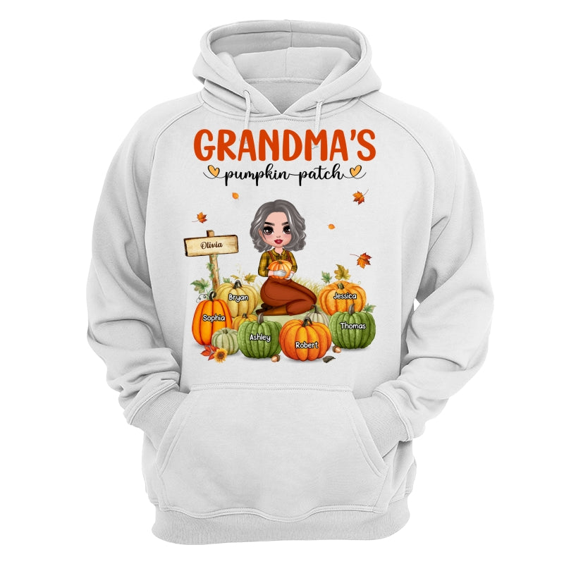 Grandma¡®s Pumpkin Patch Doll Woman Personalized Shirt