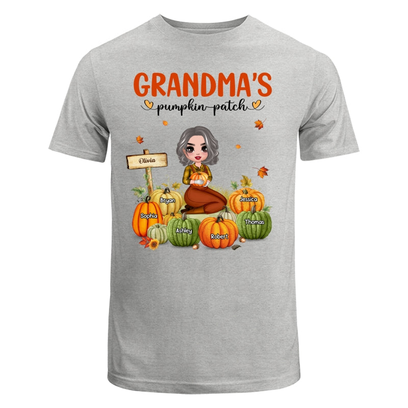 Grandma¡®s Pumpkin Patch Doll Woman Personalized Shirt