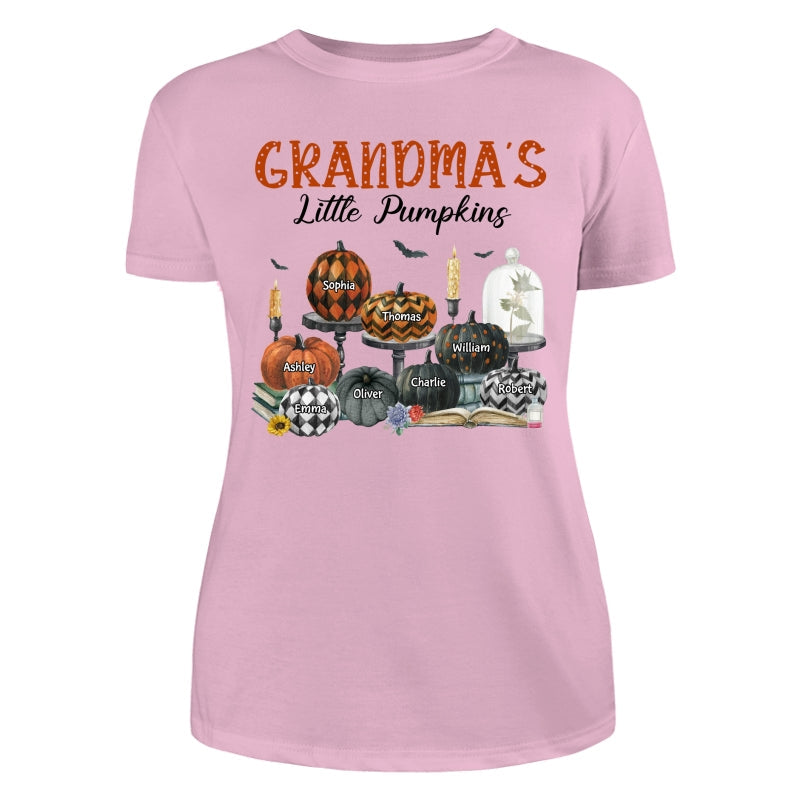 Grandma¡®s Pumpkin Patch Halloween Personalized Shirt