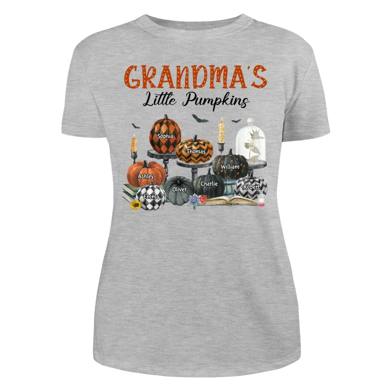 Grandma¡®s Pumpkin Patch Halloween Personalized Shirt