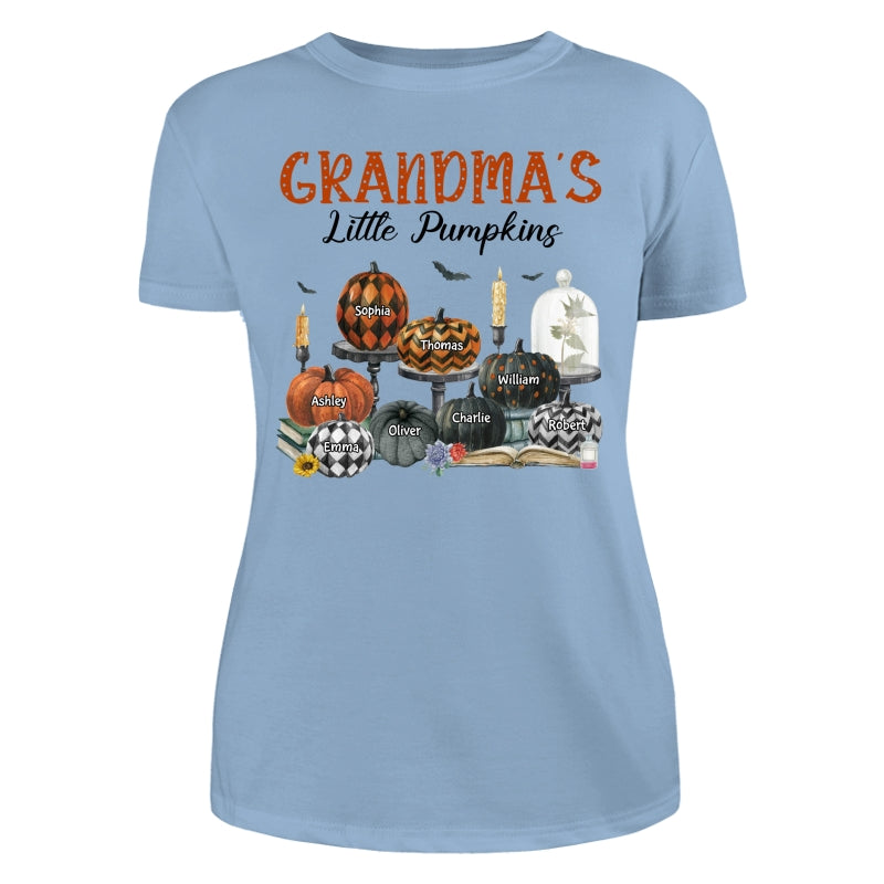 Grandma¡®s Pumpkin Patch Halloween Personalized Shirt