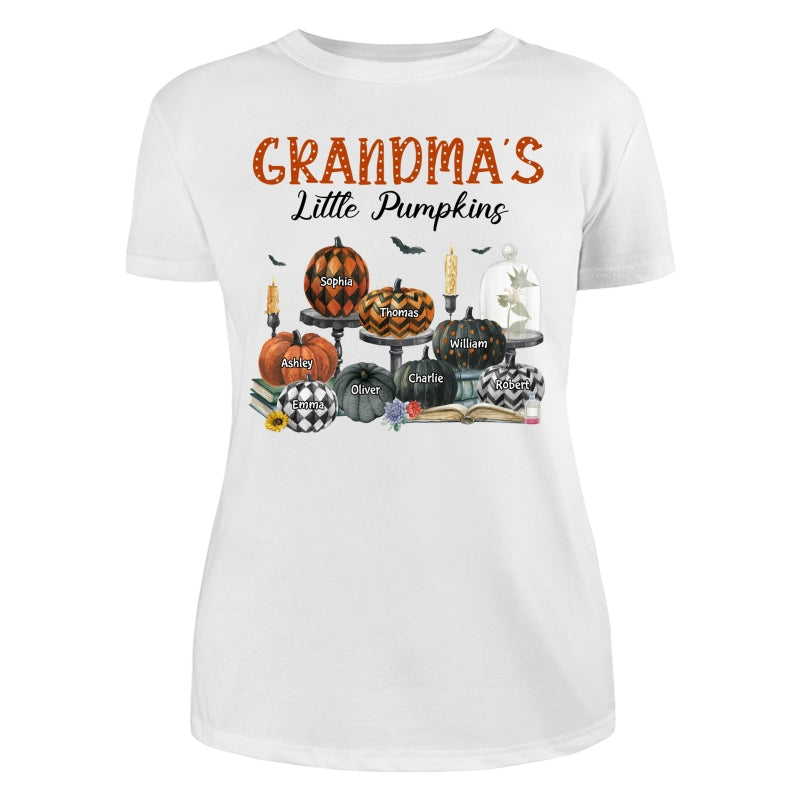 Grandma¡®s Pumpkin Patch Halloween Personalized Shirt